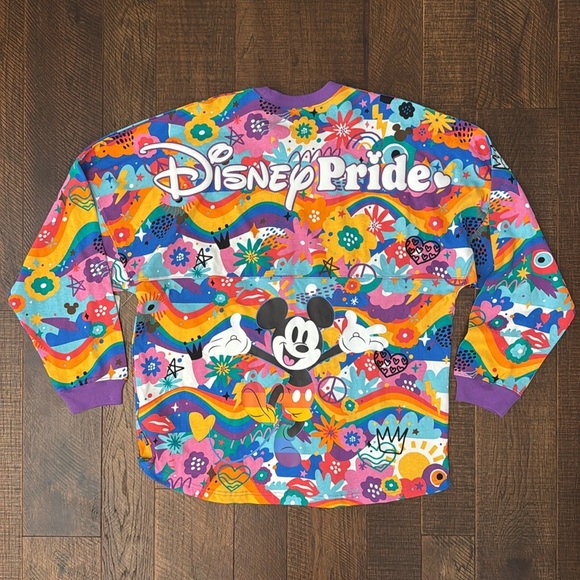 New Disney Pride Mickey Mouse Spirit Jersey For Adults - Picture 8 of 11